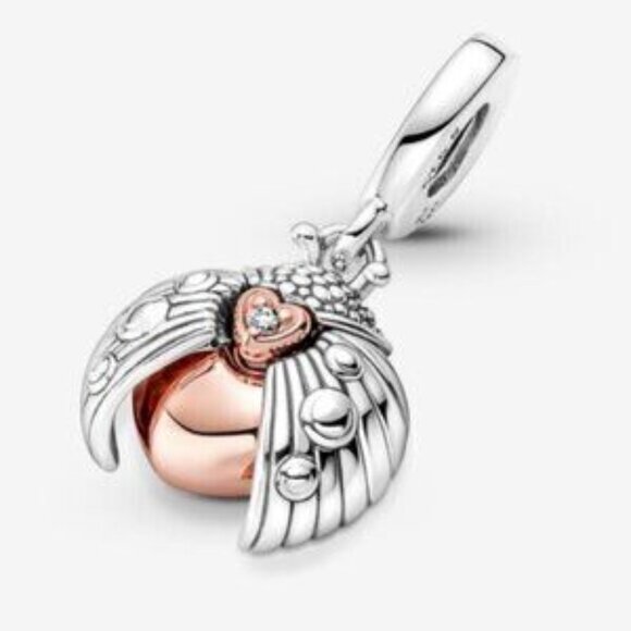 Pandora Club 2022 Ladybird & Heart Dangle Charm - Picture 4 of 5